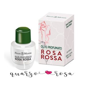 OLIO PROFUMATO ROSA ROSSA