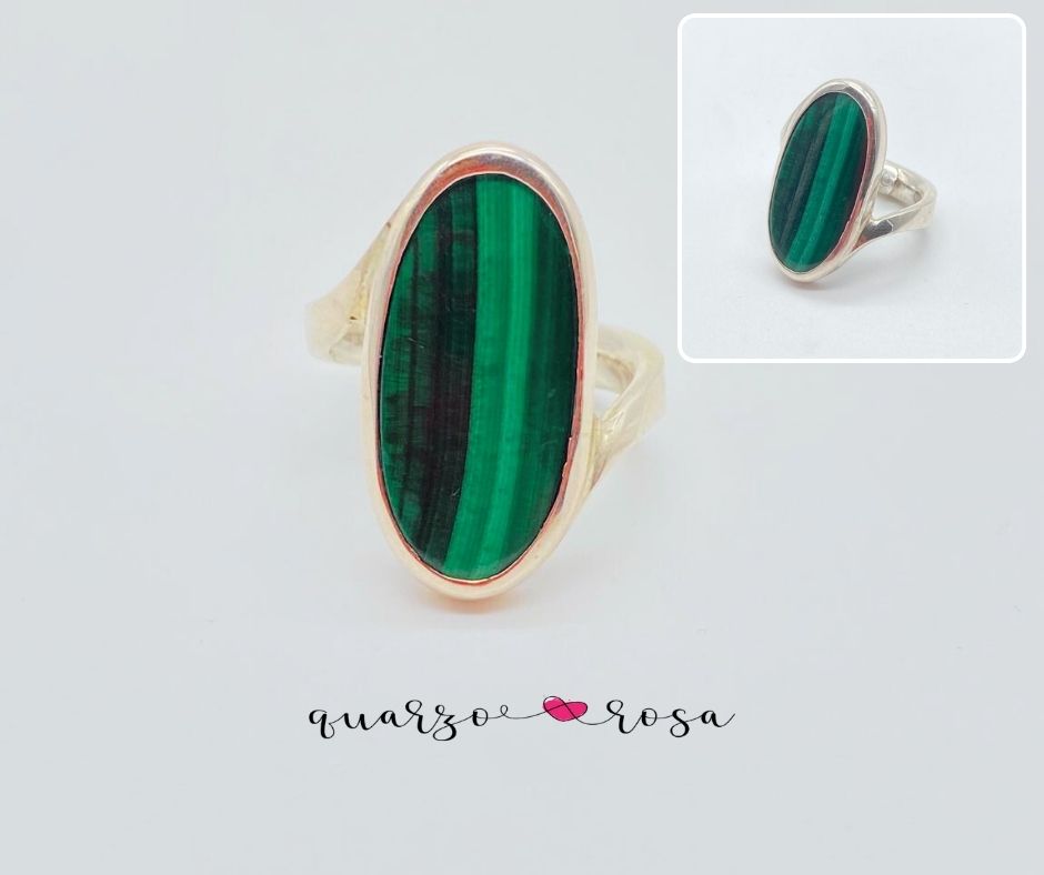 ANELLO IN MALACHITE