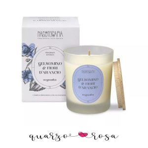 CANDELA GELSOMINO E FIORI D'ARANCIO