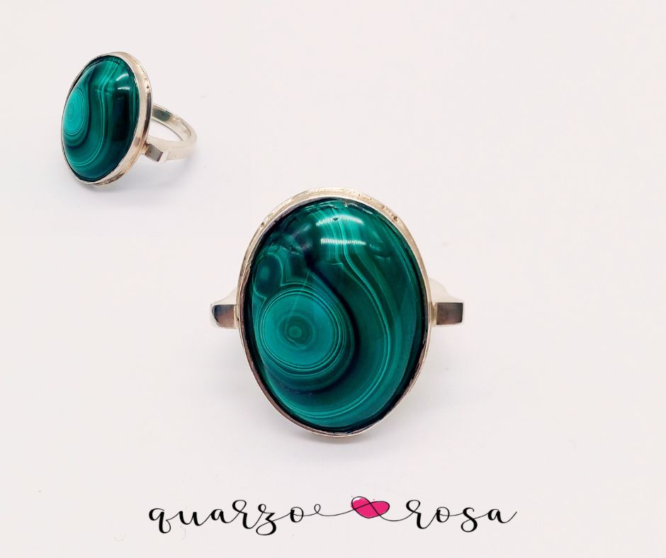 ANELLO IN MALACHITE