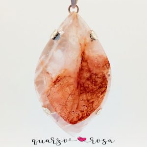 CIONDOLO IN QUARZO EMATOIDE