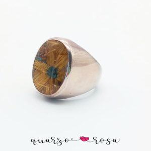ANELLO IN QUARZO RUTILATO STELLA