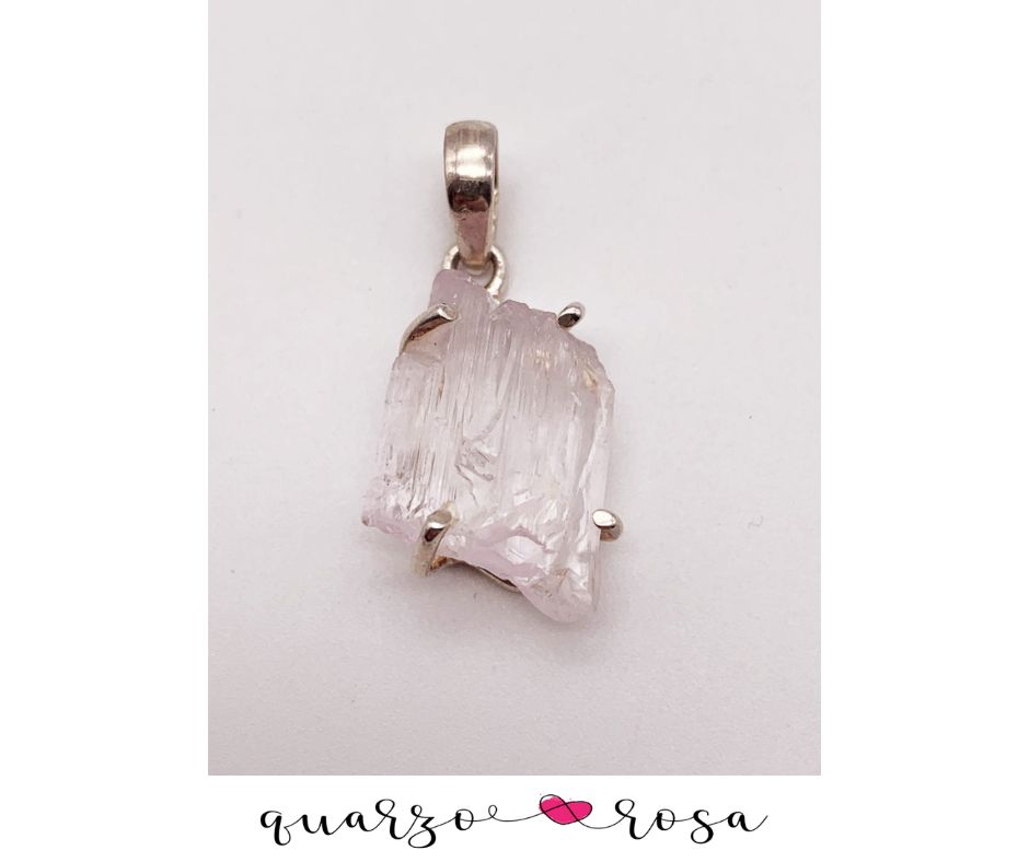 CIONDOLO IN KUNZITE - immagine 2