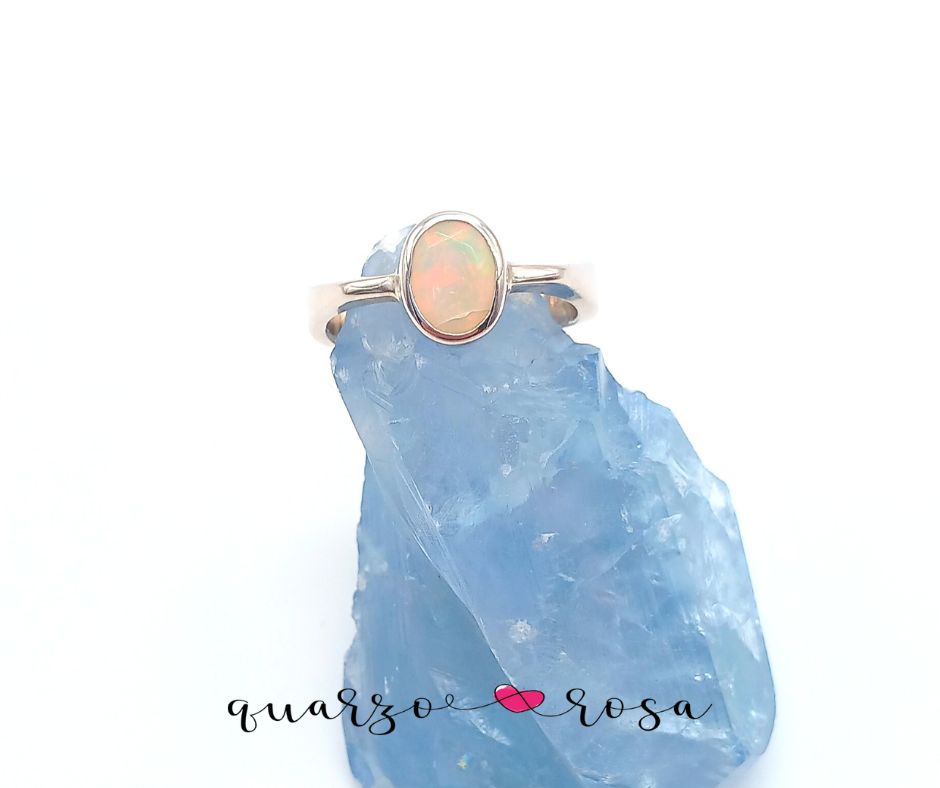 ANELLO IN OPALE ETIOPE - immagine 2