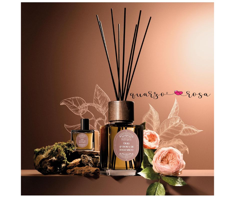 OUD E ROSA DI DAMASCO - DIFFUSORI CON BASTONCINI - immagine 2