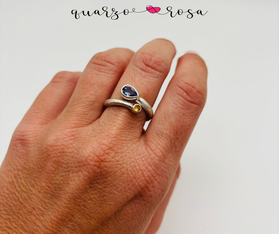 ANELLO IN TANZANITE - immagine 2